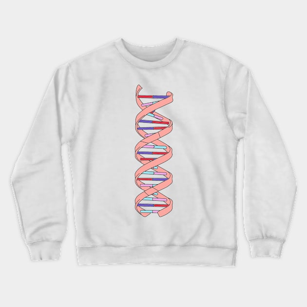 DNA Crewneck Sweatshirt by labstud